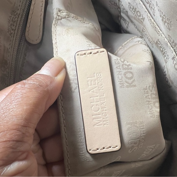 Michael Kors Metallic Gold Tote - Picture 5 of 13